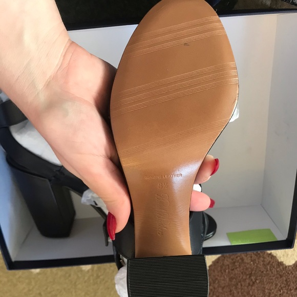 BNIB BROOKS BROTHERS HEELED SANDALS - Picture 3 of 5